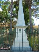 
Thorpe RIDING 
died 19th March 1877 aged 68 years,
Bulimba Uniting (formerly Methodist) Church, Brisbane
