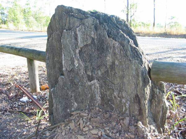 Indecipherable  | Bunya cemetery, Pine Rivers  |   | 