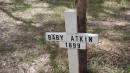 
Baby ATKIN
d: 1899
Bunya cemetery, Pine Rivers
