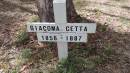 
Giacoma CETTA
b: 1856
d: 1887
Bunya cemetery, Pine Rivers
