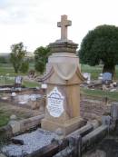 
Anna A.W. REISENLEITER,
died 17 July 1920 aged 44 years;
Caffey Cemetery, Gatton Shire
