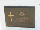 C.W. MCLACHLAN,
18 Feb 1968 aged 38;
Canungra Cemetery, Beaudesert Shire