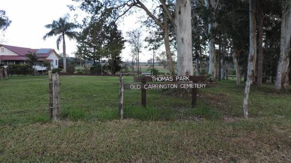 Thomas Park (Old Carrington Cemetery)  |   | 