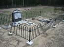Graves for MILLER WOOD TRACE; Chambers Flat Cemetery, Beaudesert 