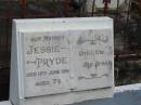 Jessie Pryde 10 Jun 1936 aged 79
Chapel Hill Uniting Church (formerly Methodist) - Brisbane