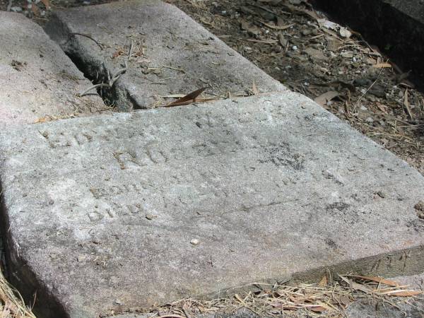 Edward Wells? Russell Aug 1861?  | Chapel Hill Uniting (formerly Methodist) Cemetery - Brisbane  |   | 