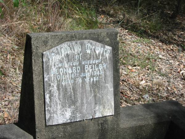 Leonard Beilby 16 Jun 1945 aged 74  | Chapel Hill Uniting (formerly Methodist) Cemetery - Brisbane  |   | 