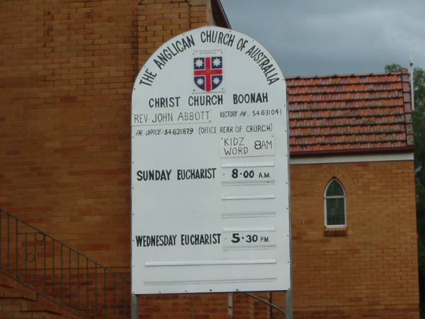 Christ Church (Anglican) Boonah  | 