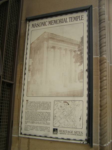 Masonic Temple, Brisbane  | 