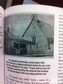 Pro Cathedral and Rectory consecrated 1854 Queen's Park site, a tablet south/east marks the site of the altar of the cathedral of St John. It was built to hold 250 worshippers, summoned by the external bell installed high upon the back of the very steep pitched roof. 
