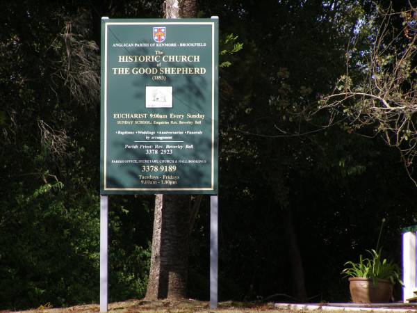 Brookfield Anglican - Historic Church of the Good Shepherd (1893)  | 