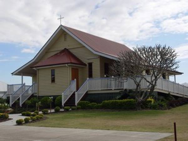 (former) Upper Brookfield Uniting Church building now serving as Centenary Chapel at Moreton Bay College  | 