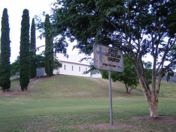 Cross Lutheran Church, Mount Sylvia, (Gatton Shire)  |   | 