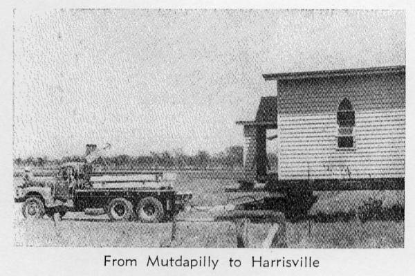 Lutheran church building being moved from Mutdapilly to Harrisville  | 