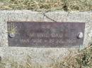 Minnie DAU, 9 Mar 1902 - 21 July 1904; Coleyville Cemetery, Boonah Shire 