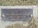 Johanna Maria Elizabeth RUHLAND, died 11 June 1900 aged 34 years; Coleyville Cemetery, Boonah Shire 