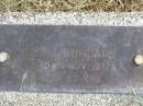 Adam RUHLAND, died 21 Nov 1917 aged 87 years; Coleyville Cemetery, Boonah Shire 