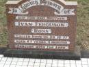 Ian Ferguson ROSS, son brother, died 28-10-77 aged 41 years 4 months; Coleyville Cemetery, Boonah Shire 