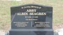 
Abby Albin SEAGREN
b: 28-Jul-1920
d: 17-Feb-1998

father, father-in-law of Ross SEAGREN, Jan PAGE
husband of Prances
Father of Albin and Melissa SEAGREN

Cooktown Cemetery

