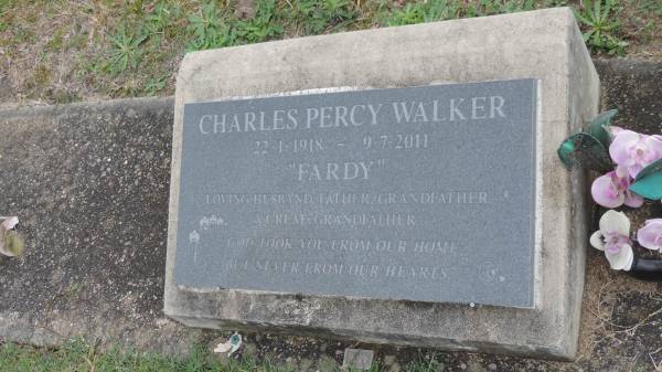 Charles Percy WALKER (Fardy)  | b: 22 Jan 1918  | d: 9 Jul 2011  |   | Cooloola Coast Cemetery  |   |   | 