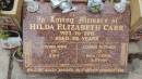 
Hilda Elizabeth CARR
b: 1923
d: 2011 aged 88
wife of Stan
mother of Paul, Carol, Kevin

Cooloola Coast Cemetery

