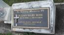 Lillian Mary ROSE b: 15 Dec 1902 d: 29 Nov 2003  Cooloola Coast Cemetery  