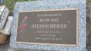 Ruth May STEINSCHERER d: 29 Nov 1994 aged 50  Cooloola Coast Cemetery  