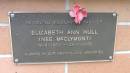 Elizabeth Ann HULL (nee McCLYMONT) b: 19 Sep 1953 d: 22 Jul 2006  Cooloola Coast Cemetery  