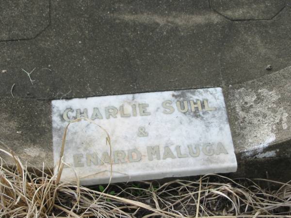 Charlie SUHL;  | Lenard MALUGA;  | Coulson General Cemetery, Scenic Rim Region  | 