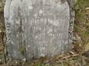 Albert Edward WEST, late of Dartford Kent England, died 31 Jan 1914 aged 34 years; Coulson General Cemetery, Scenic Rim Region 