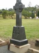 
John G. GOAN,
1853 - 1936;
Annie E.F. GOAN,
1864 - 1940;
parents;
Coulson General Cemetery, Scenic Rim Region
