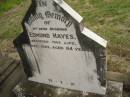 Edmund HAYES, husband, died 16 Dec 1923 aged 84 years; Coulson General Cemetery, Scenic Rim Region 
