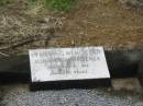 Johann A. WEGENER, died 30 Jan 1969 aged 71 years; Coulson General Cemetery, Scenic Rim Region 