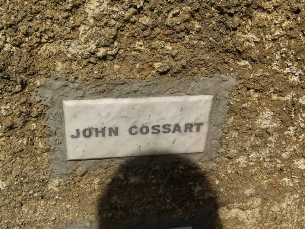 John GOSSART;  | Crows Nest Methodist Pioneer Wall, Crows Nest Shire  | 