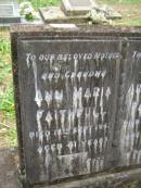
Ann Maria FAITHFULL
d: 12 Sep 1946 aged 81

Arthur John FAITHFULL
d: 30 Jun 1944 aged 77

Diddillibah Cemetery, Maroochy Shire

