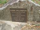 
Susan MILLINGTON
b: 3 Jan 1948 Barrow-on-Soar England
d: 28 Nov 2003

Diddillibah Cemetery, Maroochy Shire

