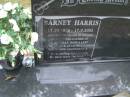 
Barney HARRIS
b: 17 Oct 1926
d: 17 Jun 2005

husband of Eileen
father of Merle, Rae, Gaye, Lexe
father in law of David, Alfred

Diddillibah Cemetery, Maroochy Shire

