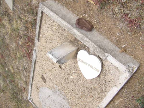 George POLZIN;  | Douglas Lutheran cemetery, Crows Nest Shire  | 