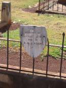 
(little) Jim
son of
R and J ADAMS

Drayton and Toowoomba Cemetery

