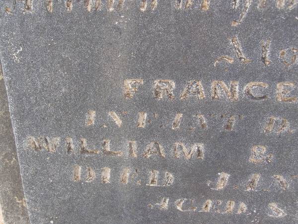 Grave of Mary COSTELLO,  | Frances Mary GALE,  | & James Henry GALE,  | Old Dubbo cemetery,  | New South Wales  |