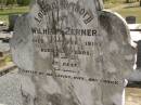 Wilhelm ZERNER,
died 23 Feb 1919 aged 63 years,
erected by wife & family;
Dugandan Trinity Lutheran cemetery, Boonah Shire