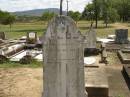 
Johann WICKENHOFER,
born 7 Jan 1840,
died 21 April 1915;
Dugandan Trinity Lutheran cemetery, Boonah Shire
