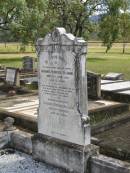 
Johann Heinrich ROJAHN,
husband father,
died 10 April 1924 aged 81 years;
Ulricke Emelie ROJAHN,
wife,
died 31 Mar 1937 aged 86 years;
Dugandan Trinity Lutheran cemetery, Boonah Shire
