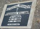 Frederick William STUMER,
26-9-1908 - 3-10-1986;
Dugandan Trinity Lutheran cemetery, Boonah Shire