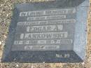 Edgar A. LANKOWSKI,
husband father grandfather,
17-12-1918 - 15-7-1986;
Dugandan Trinity Lutheran cemetery, Boonah Shire