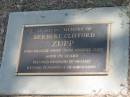Derbert Clifford ZUPP,
died 28 Aug 2003 aged 79 years,
husband of Phyllis;
Dugandan Trinity Lutheran cemetery, Boonah Shire