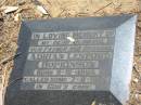 Adrian Lenford HOPKINSON,
husband father grandad,
born 9-10-1904,
died 7-8-1985;
Dugandan Trinity Lutheran cemetery, Boonah Shire