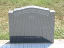 Herman C. STALLMANN,
father,
died 2 March 2002 aged 90 years;
Dugandan Trinity Lutheran cemetery, Boonah Shire
