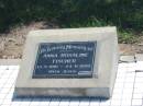 Anna Rosaline FISCHER,
13-5-1910 -24-11-1999;
Dugandan Trinity Lutheran cemetery, Boonah Shire