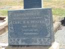 Carl H.O. VENZKE, husband father, 1886 - 1933; Dugandan Trinity Lutheran cemetery, Boonah Shire 